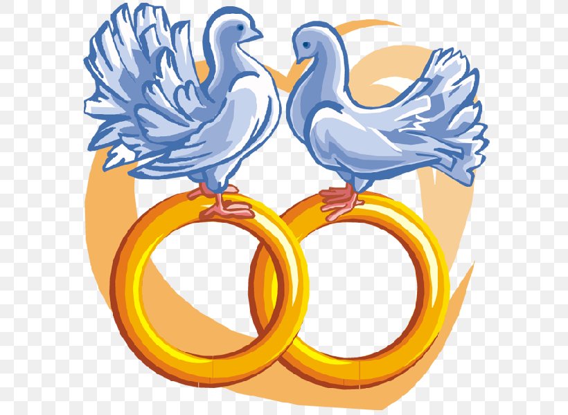 Wedding Invitation Marriage Clip Art, PNG, 600x600px, Wedding, Artwork, Beak, Bride, Bridegroom Download Free