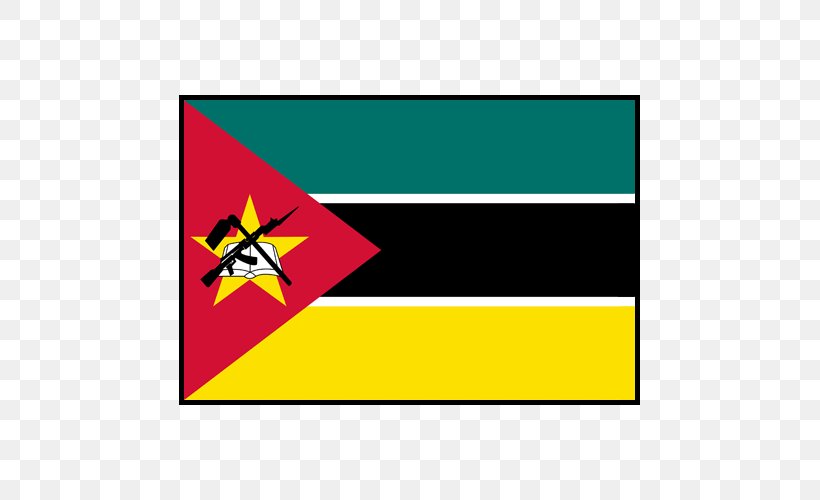 Flag Of Mozambique National Flag United States, PNG, 500x500px, Mozambique, Area, Brand, Flag, Flag Of Montenegro Download Free
