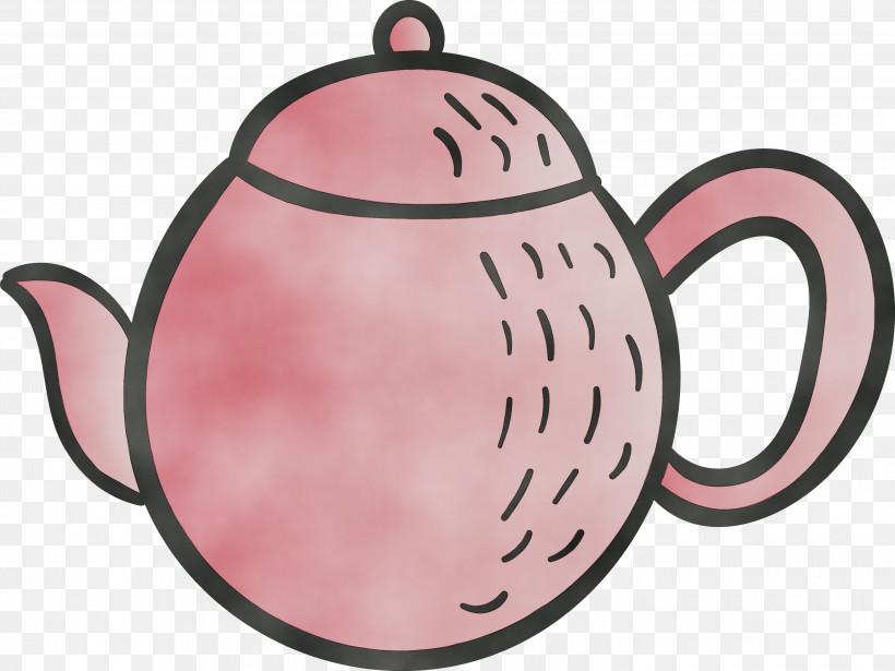 Kettle Mug M Teapot Tennessee Mug, PNG, 3000x2251px, Watercolor, Kettle, Mug, Mug M, Paint Download Free