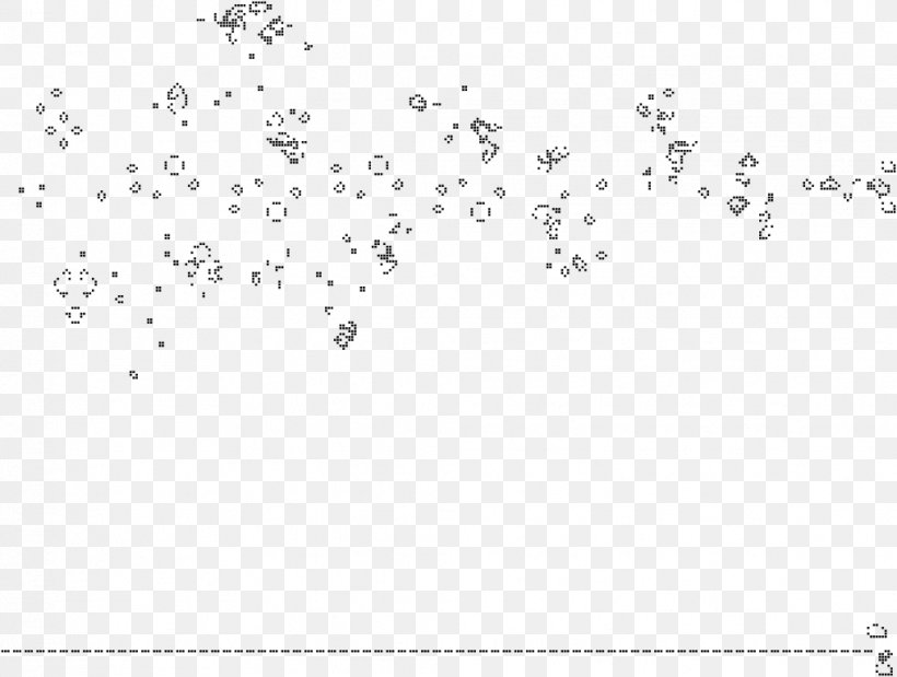 Puffer Train Conway's Game Of Life Wikipedia, PNG, 1016x768px, Train, Bill Gosper, Black And White, Encyclopedia, Flock Download Free