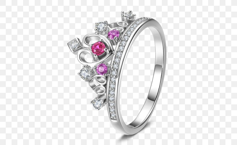 Ruby Silver Wedding Ring Product Design, PNG, 500x500px, Ruby, Body Jewellery, Body Jewelry, Diamond, Fashion Accessory Download Free