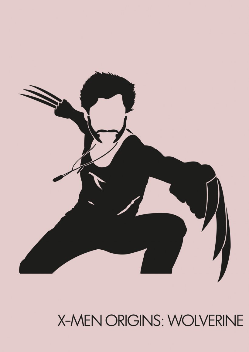 Wolverine T-shirt X-Men Film Poster, PNG, 1600x2263px, Wolverine, Art, Black And White, Concept Art, Fictional Character Download Free
