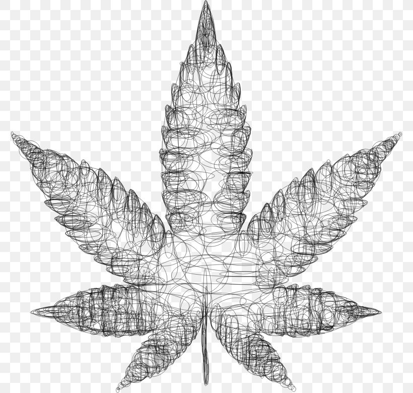 Website Wireframe Cannabis Drug Clip Art, PNG, 778x780px, Website Wireframe, Black And White, Cannabis, Drug, Leaf Download Free