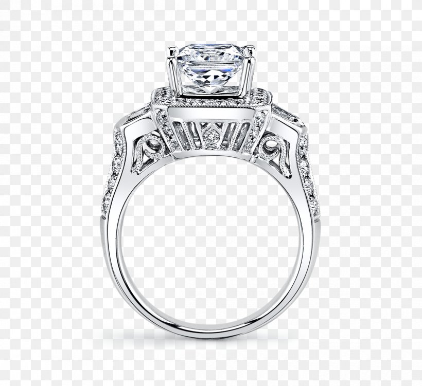 Diamond Wedding Ring Princess Cut Engagement Ring, PNG, 1200x1100px, Diamond, Body Jewelry, Colored Gold, Cut, Diamond Cut Download Free