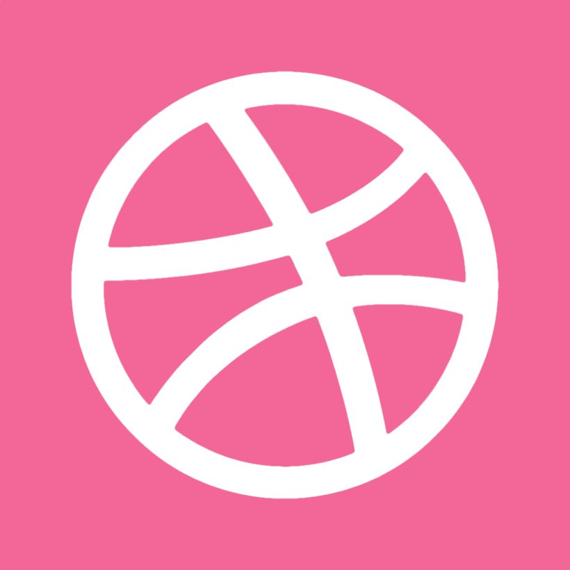 Pink Text Symbol Brand, PNG, 1024x1024px, Social Media, Brand, Dribbble, Facebook, Icon Design Download Free