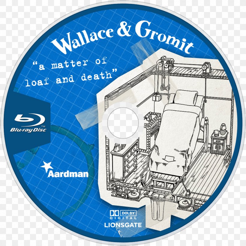 Wallace And Gromit Baker's Dozen Film Video, PNG, 1000x1000px, Wallace And Gromit, Baker, Bluray Disc, Brand, Cbbc Download Free