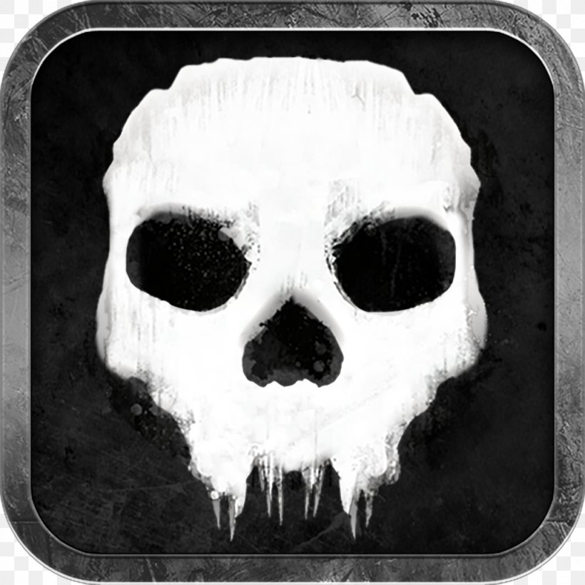 Call Of Duty: Ghosts Subway Surfers Pixel Gun 3D (Pocket Edition) Android IGun Pro -The Original Gun App, PNG, 1024x1024px, Call Of Duty Ghosts, Android, Black And White, Bone, Call Of Duty Download Free