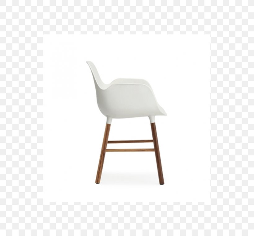 Chair Normann Copenhagen Plastic Armrest Walnut, PNG, 539x761px, Chair, Armrest, Comfort, Copenhagen, Furniture Download Free