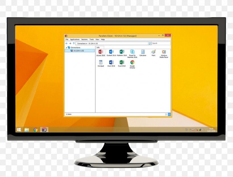 Computer Monitors Computer Software Parallels Personal Computer Client, PNG, 1014x768px, Computer Monitors, Brand, Chrome Os, Client, Computer Download Free