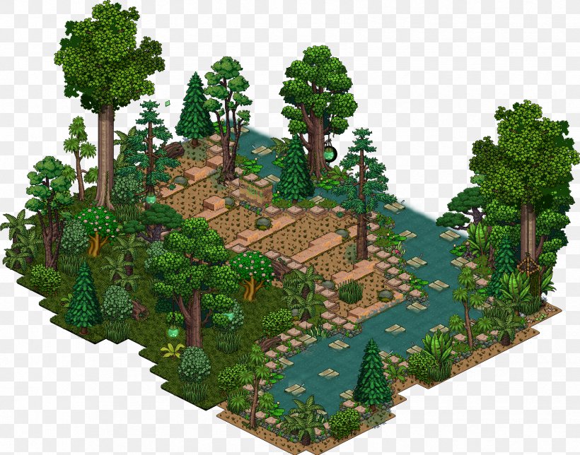 Habbo Landscaping Chandelier Vegetation Landscape, PNG, 1673x1315px, Habbo, Biome, Chandelier, Cyclops, Ecosystem Download Free