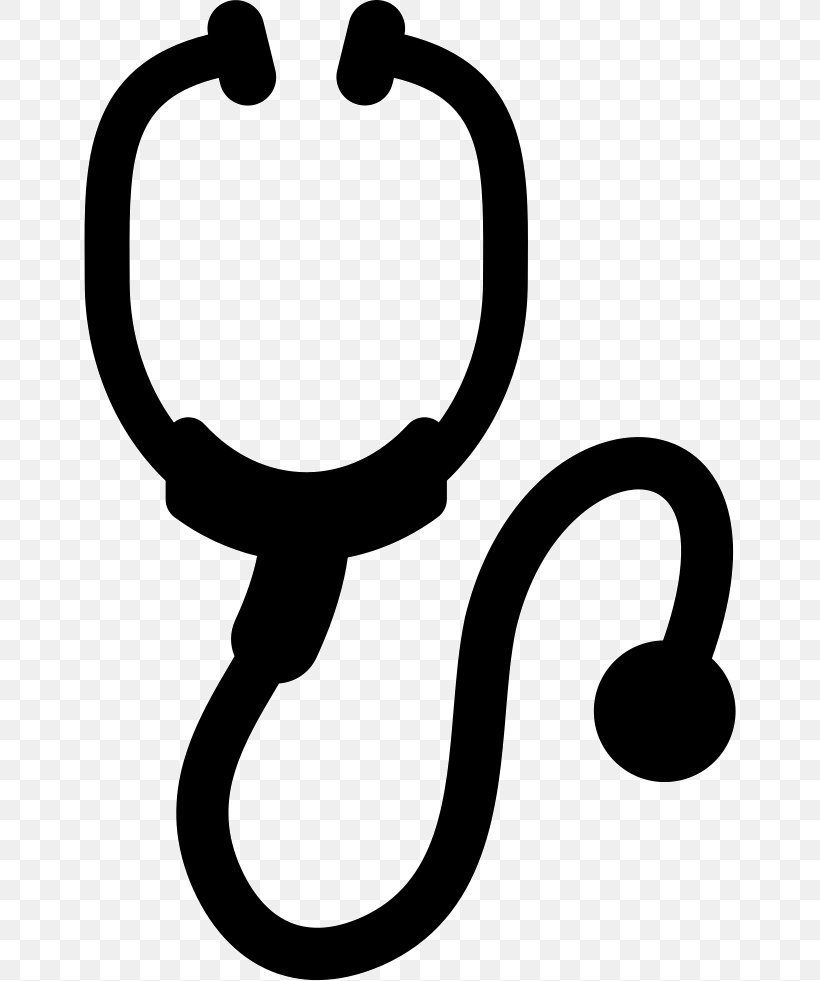 Stethoscope Clip Art, PNG, 652x981px, Stethoscope, Artwork, Black And White, Clinic, Health Care Download Free