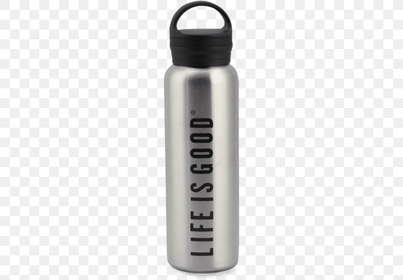 Water Bottles The Life Is Good Company Stainless Steel, PNG, 570x570px, Bottle, Cold Steel, Company, Drinkware, Food Storage Download Free