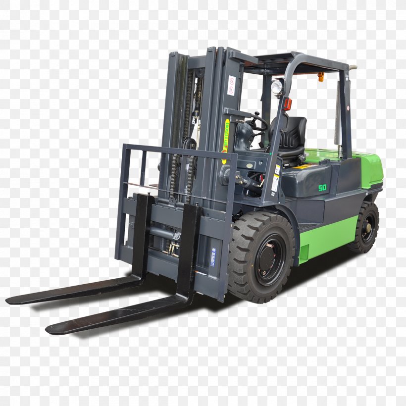 Forklift Machine Material Handling Crane Material-handling Equipment, PNG, 1200x1200px, Forklift, Counterweight, Crane, Cylinder, Diesel Fuel Download Free