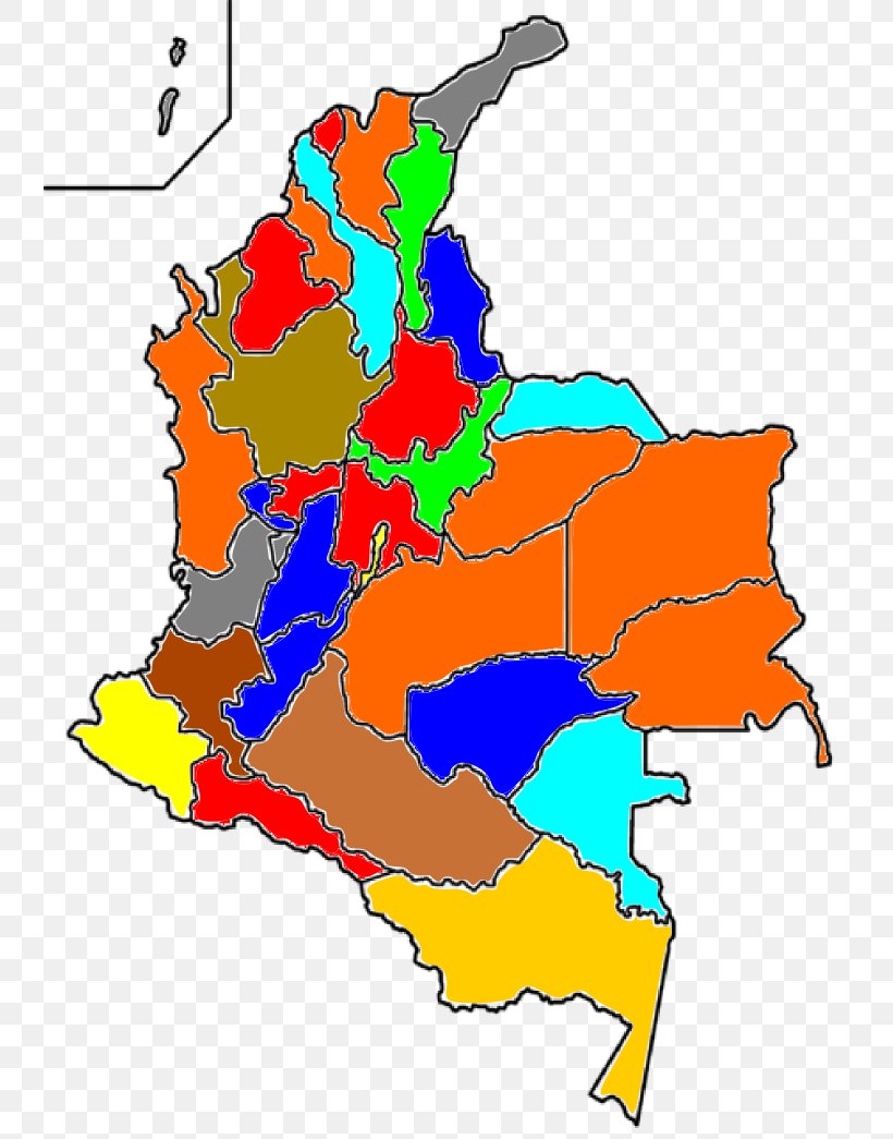 Departments Of Colombia Blank Map Colombian Regional Elections, 2007, PNG, 740x1045px, Departments Of Colombia, Area, Blank Map, Colombia, Geography Download Free