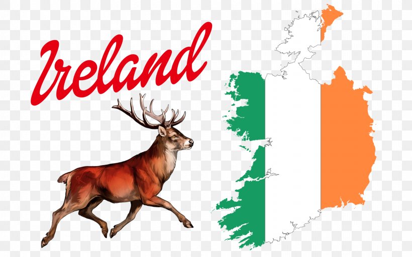 Flag Of Ireland Republic Of Ireland Map Irish Flag Of England, PNG, 1920x1200px, Flag Of Ireland, Antler, Blank Map, Christmas, Christmas Ornament Download Free