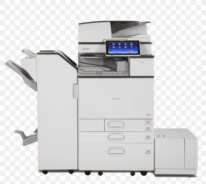 Multi-function Printer Ricoh Printing Photocopier, PNG, 1120x1000px, Multifunction Printer, Document, Dots Per Inch, Fax, Laser Printing Download Free