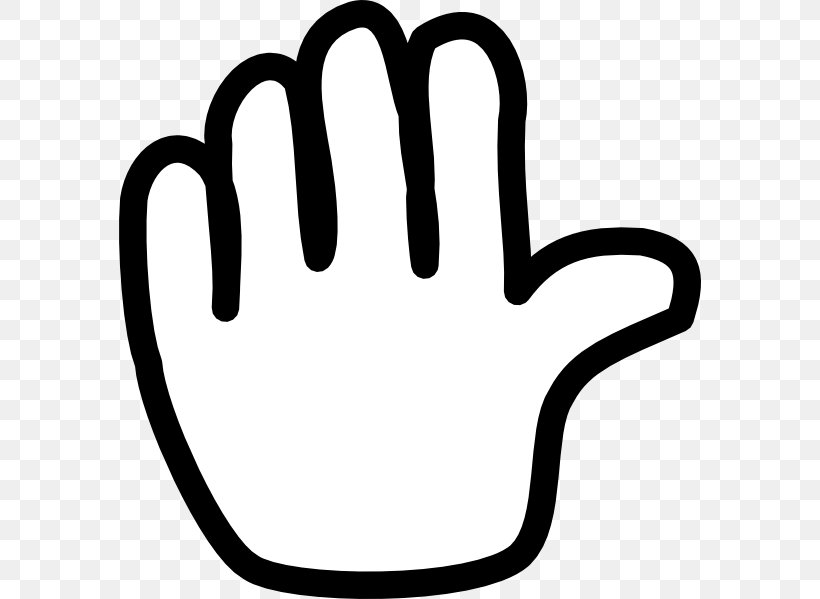 Wave Hand Smiley Clip Art, PNG, 582x599px, Wave, Animation, Area, Black And White, Drawing Download Free