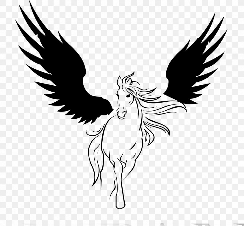 Horse Medusa Pegasus Logo, PNG, 1395x1293px, American Paint Horse, Animal, Beak, Bird, Bird Of Prey Download Free