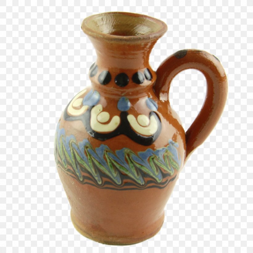 Jug Vase Pottery Ceramic Pitcher, PNG, 1000x1000px, Jug, Artifact, Ceramic, Cup, Drinkware Download Free