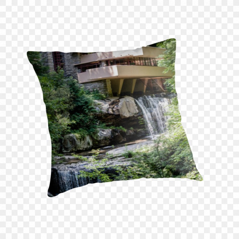 Cushion Throw Pillows Fallingwater, PNG, 875x875px, Cushion, Fallingwater, Grass, Pillow, Throw Pillow Download Free