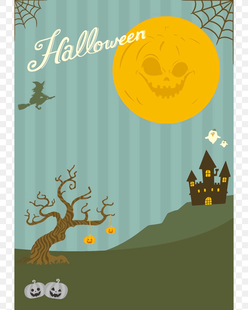 Haunted House Halloween Haunted Halloween, PNG, 728x1024px, Haunted House, Halloween, Haunted Halloween, Poster Download Free