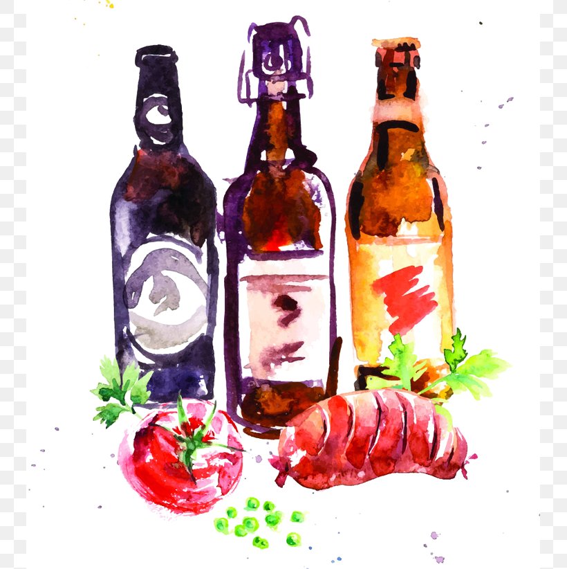 Digital Art Clip Art, PNG, 743x822px, Art, Art Deco, Art Nouveau, Beer Bottle, Bottle Download Free