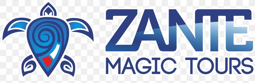 Zante Magic Tours Laganas Cephalonia Logo Korfu Magic Tours, PNG, 2268x739px, Cephalonia, Banner, Blue, Brand, Corfu Download Free