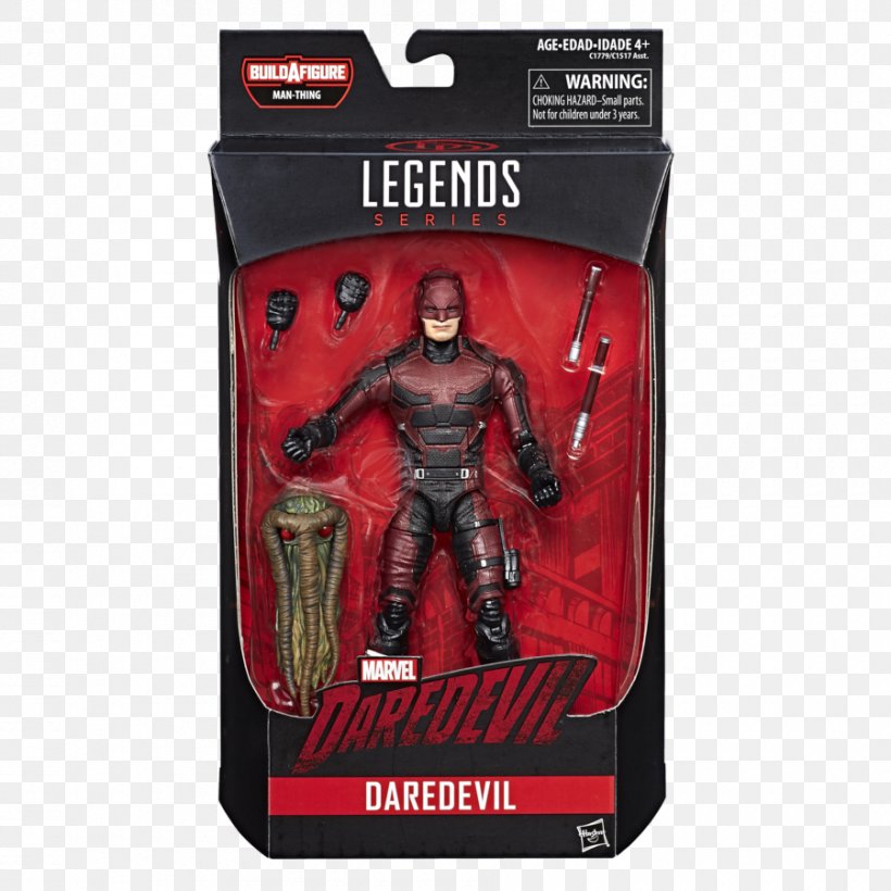 Daredevil Punisher Man-Thing Elektra Marvel Legends, PNG, 900x900px, Daredevil, Action Figure, Action Toy Figures, Elektra, Figurine Download Free