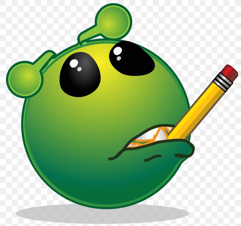 Emoticon Smiley Clip Art, PNG, 800x768px, Emoticon, Alien, Amphibian, Frog, Green Download Free