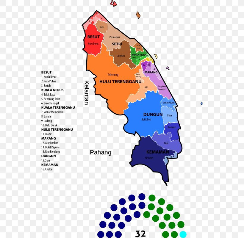 Kuala Terengganu Peninsular Malaysia Pahang Terengganu State Legislative Assembly Malaysian General Election, 2018, PNG, 542x800px, Kuala Terengganu, Area, Blank Map, Diagram, Election Download Free