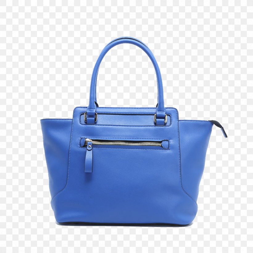Tote Bag Leather Cobalt Blue Brand, PNG, 1000x1000px, Tote Bag, Azure, Bag, Blue, Brand Download Free