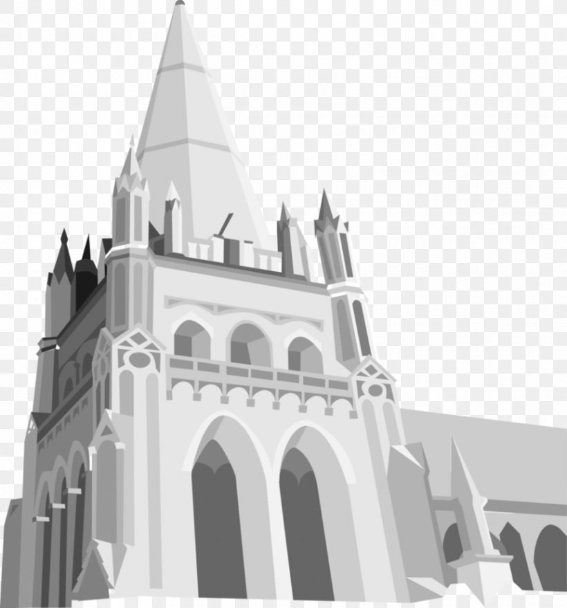 Black And White Architecture Building Church Facade, PNG, 863x926px, Black And White, Arch, Architecture, Building, Cathedral Download Free