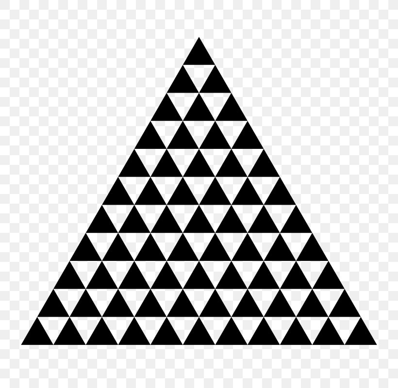 Penrose Triangle Tessellation Equilateral Triangle Sierpinski Triangle, PNG, 800x800px, Penrose Triangle, Area, Black, Black And White, Equiangular Polygon Download Free