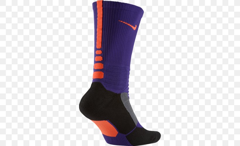 Sock Shoe Nike Basketball Sportswear, PNG, 500x500px, Sock, Basketball, Clothing, Foot, Human Leg Download Free