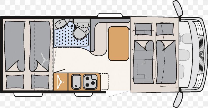 Car Campervans Dethleffs Volkswagen Type 2 (T1) Fiat Ducato, PNG, 1632x848px, Car, Area, Campervan, Campervans, Caravan Download Free