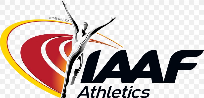 Logo International Association Of Athletics Federations Sport Of Athletics Track & Field, PNG, 3065x1481px, Logo, Area, Athletics, Brand, Sport Of Athletics Download Free