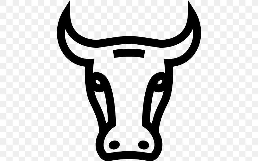 Bull Holstein Friesian Cattle Clip Art, PNG, 512x512px, Bull, Animal, Artwork, Black, Black And White Download Free
