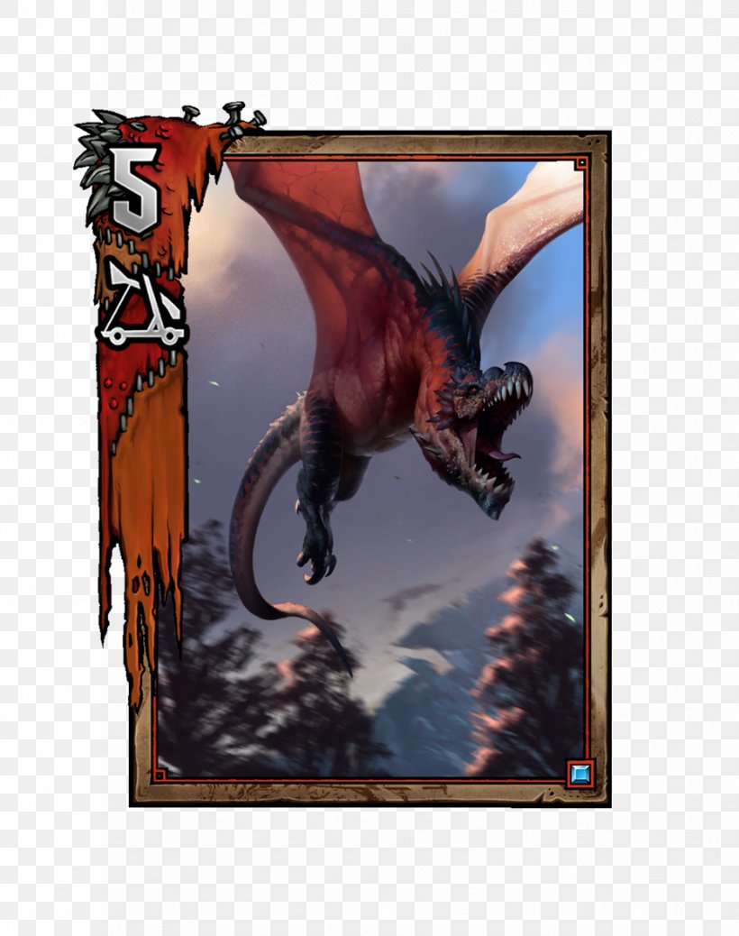 Gwent: The Witcher Card Game Dragon Wyvern Monster The Witcher 3: Wild Hunt, PNG, 929x1177px, Gwent The Witcher Card Game, Art, Artist, Deviantart, Dragon Download Free