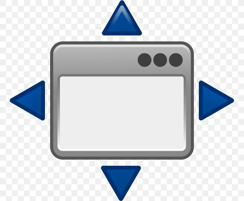Clip Art Computer Monitors Openclipart, PNG, 755x676px, Computer Monitors, Button, Icon Design, Rectangle, Symbol Download Free