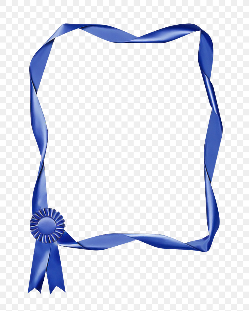 Cobalt Blue Blue Electric Blue Ribbon, PNG, 747x1024px, Cobalt Blue, Blue, Electric Blue, Ribbon Download Free