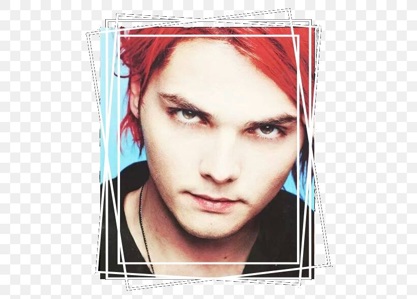 Gerard Way Hairstyle Red Hair, PNG, 500x588px, Gerard Way, Album Cover, Capelli, Cheek, Chin Download Free