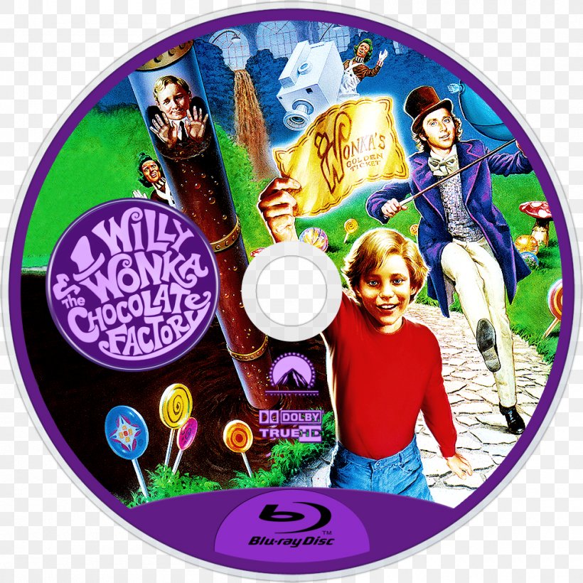 The Willy Wonka Candy Company Charlie And The Chocolate Factory Charlie Bucket DVD, PNG, 1000x1000px, Willy Wonka, Charlie And The Chocolate Factory, Charlie Bucket, Chocolate, Dvd Download Free