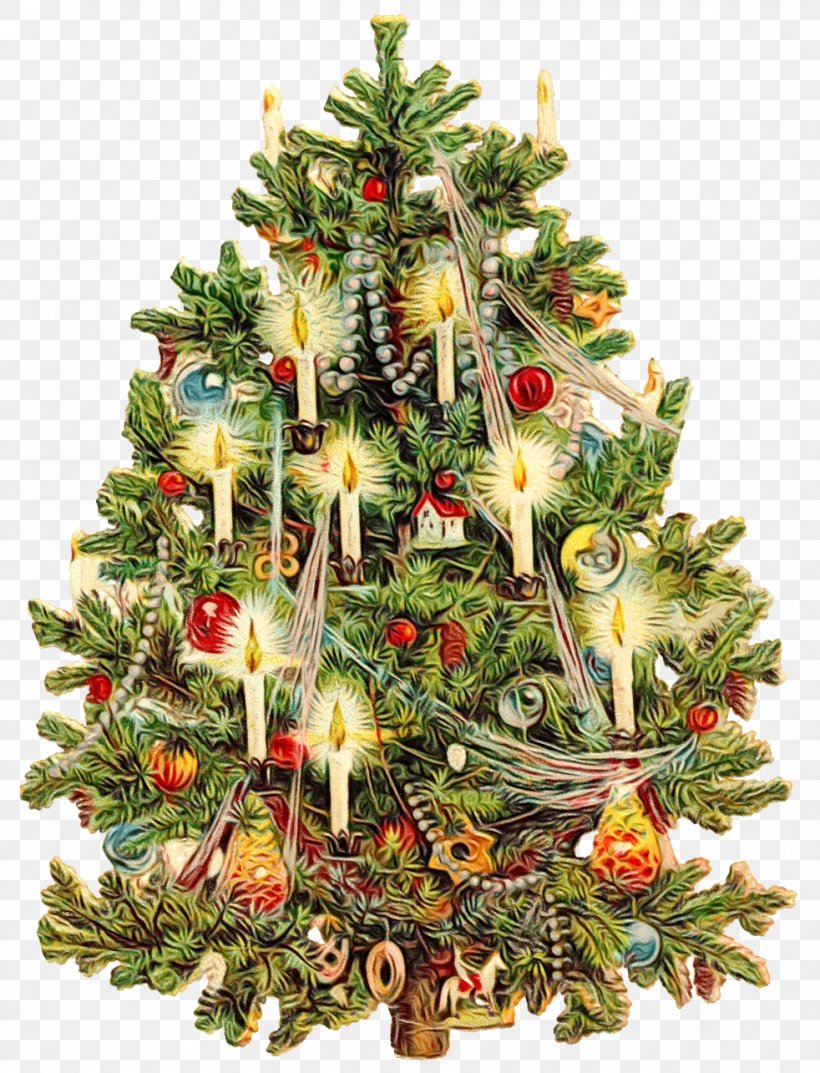 Christmas Tree, PNG, 982x1285px, Watercolor, Christmas, Christmas Decoration, Christmas Ornament, Christmas Tree Download Free