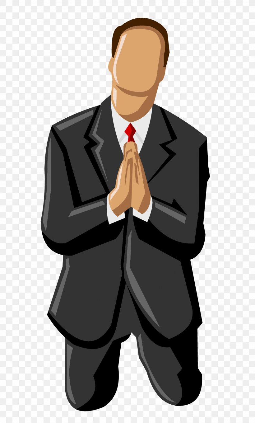 Kneeling Prayer Illustration, PNG, 1409x2336px, Kneeling, Business, Business Executive, Businessperson, Cartoon Download Free