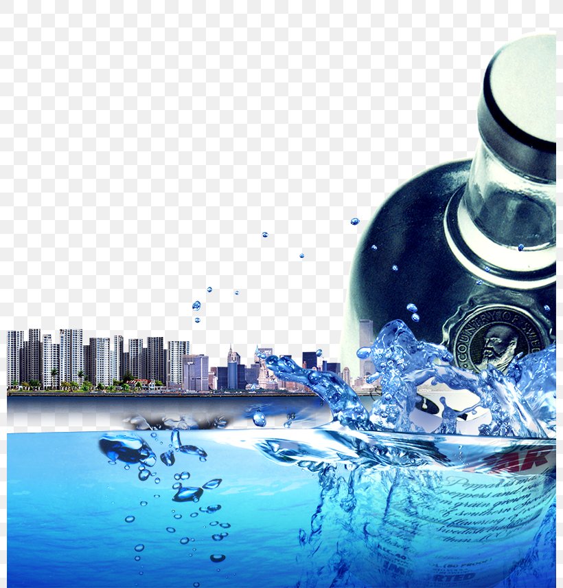 Advertising Bottle Water, PNG, 800x855px, Advertising, Alcohol Advertising, Bottle, Business, Gratis Download Free