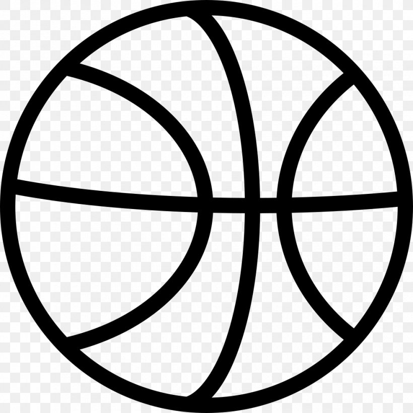 Basketball Vector Graphics Sports, PNG, 980x980px, Basketball, Ball Game, Basketball Court, Line Art, Outline Of Basketball Download Free