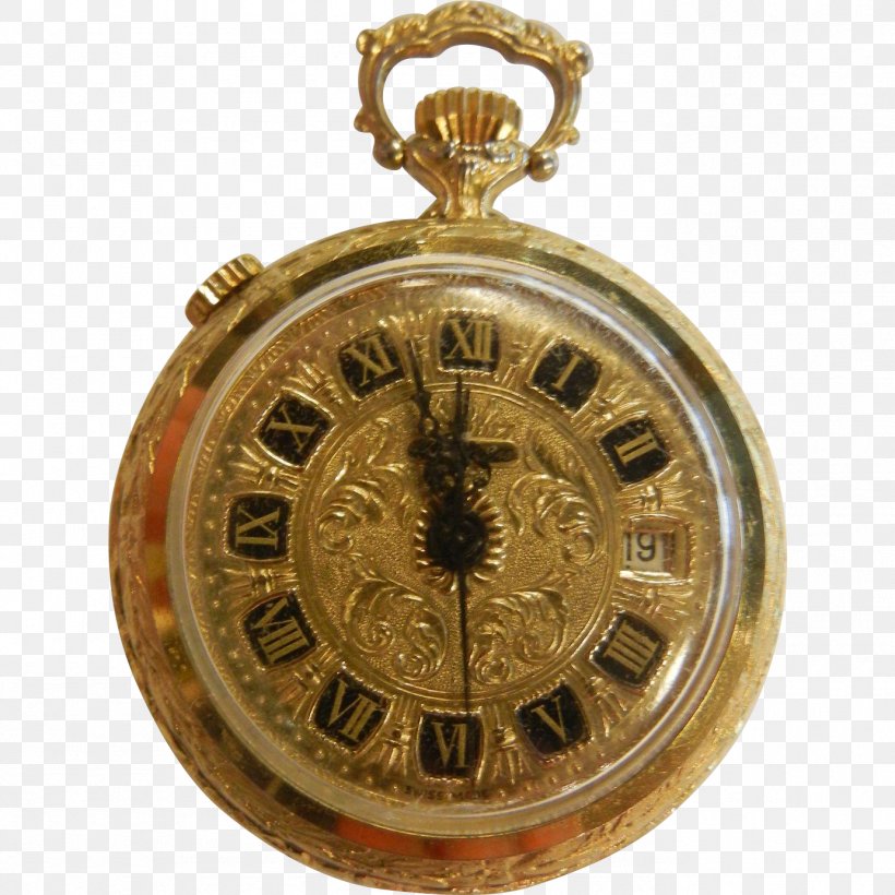 Waltham Watch Company Pocket Watch Clock, PNG, 1383x1383px, Waltham Watch Company, American Waltham, Antique, Brass, Clock Download Free