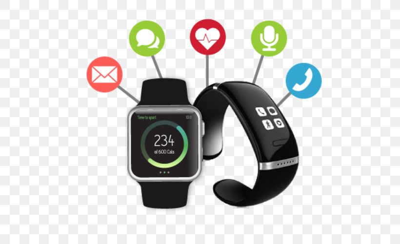 Wearable Technology Smartphone Mobile App Wearable Computer Handheld Devices, PNG, 500x500px, Wearable Technology, Activity Monitors, Android, Aplikasi Penyedia Transportasi, Audio Download Free