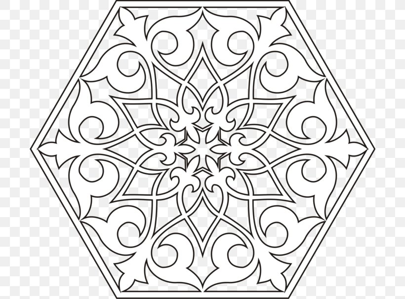 Ornament Drawing Motif Pattern, PNG, 700x606px, Ornament, Area, Black, Black And White, Coloring Book Download Free
