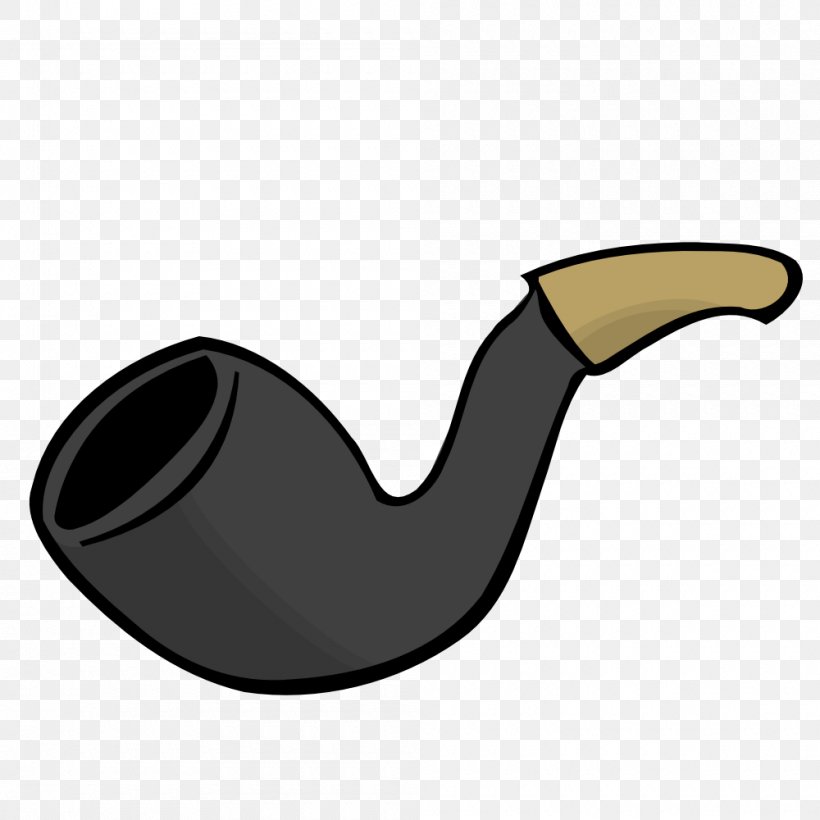 Tobacco Pipe Clip Art, PNG, 1000x1000px, Tobacco Pipe, Beak, Black And White, Bong, Free Content Download Free